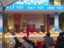 Đc Hiệu trưởng Nguyễn Ngọc Thanh đọc diễn văn khai giảng.jpg - 